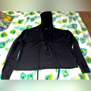 Express long sleeve‎ crop top